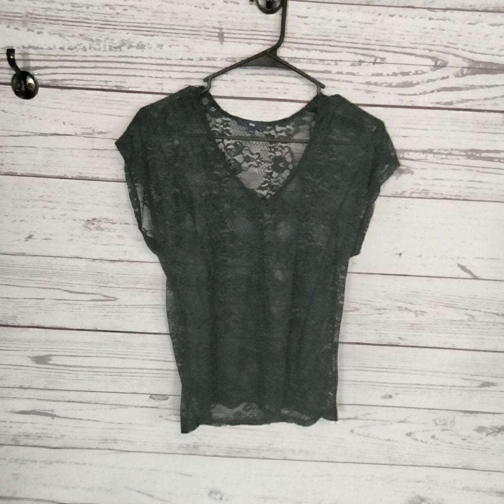 "Gap" woman's see through top